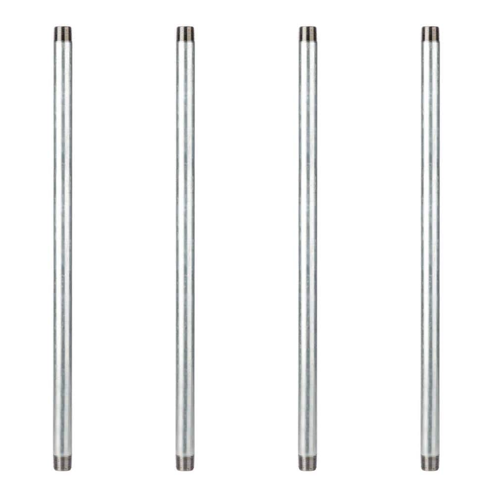 3/4 in. x 2 ft. Galvanized Steel Pipe (4-Pack) price history on PriceWatchPro