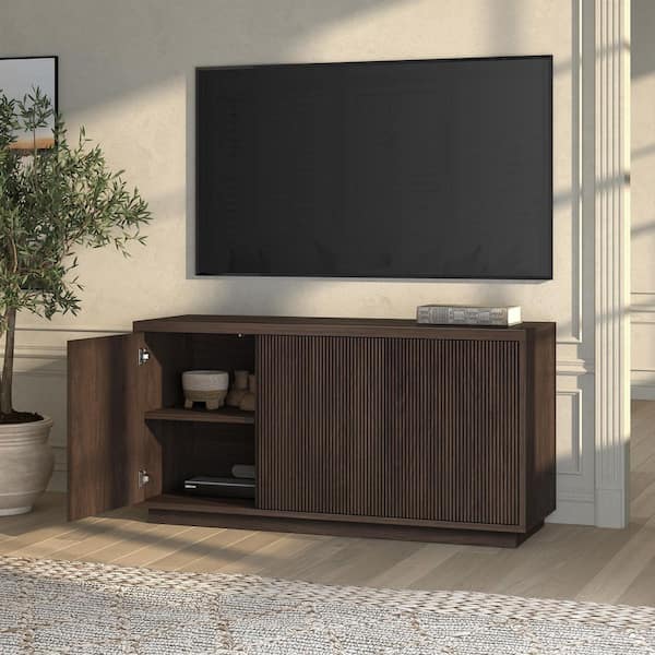 Meyer&Cross Kelsey 47.5 in. Alder Brown TV Stand Fits TV's up to