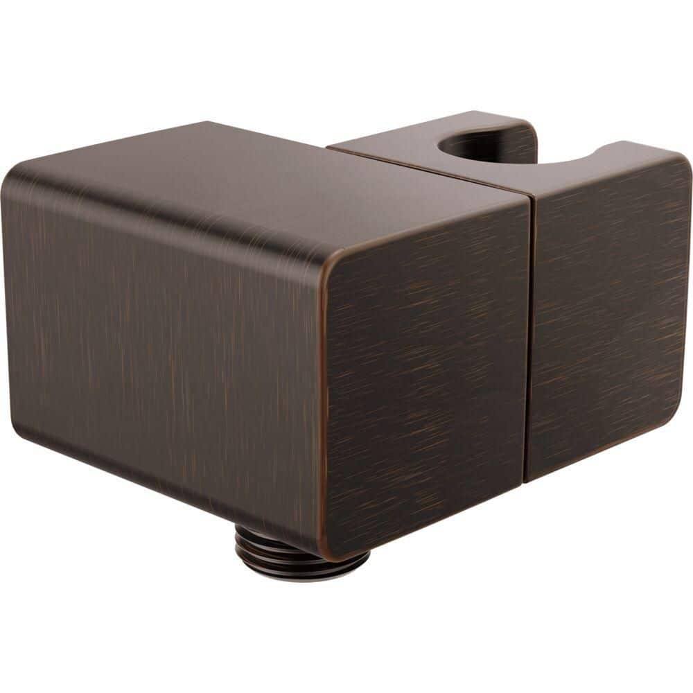 Rotating Wall Mount with Integrated Wall Supply Handheld Shower Mount in Venetian Bronze