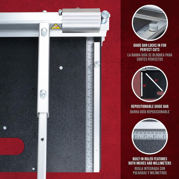 ROBERTS 25 in. Tungsten Steel Blade PrecisionCuts Pro Multi-Floor