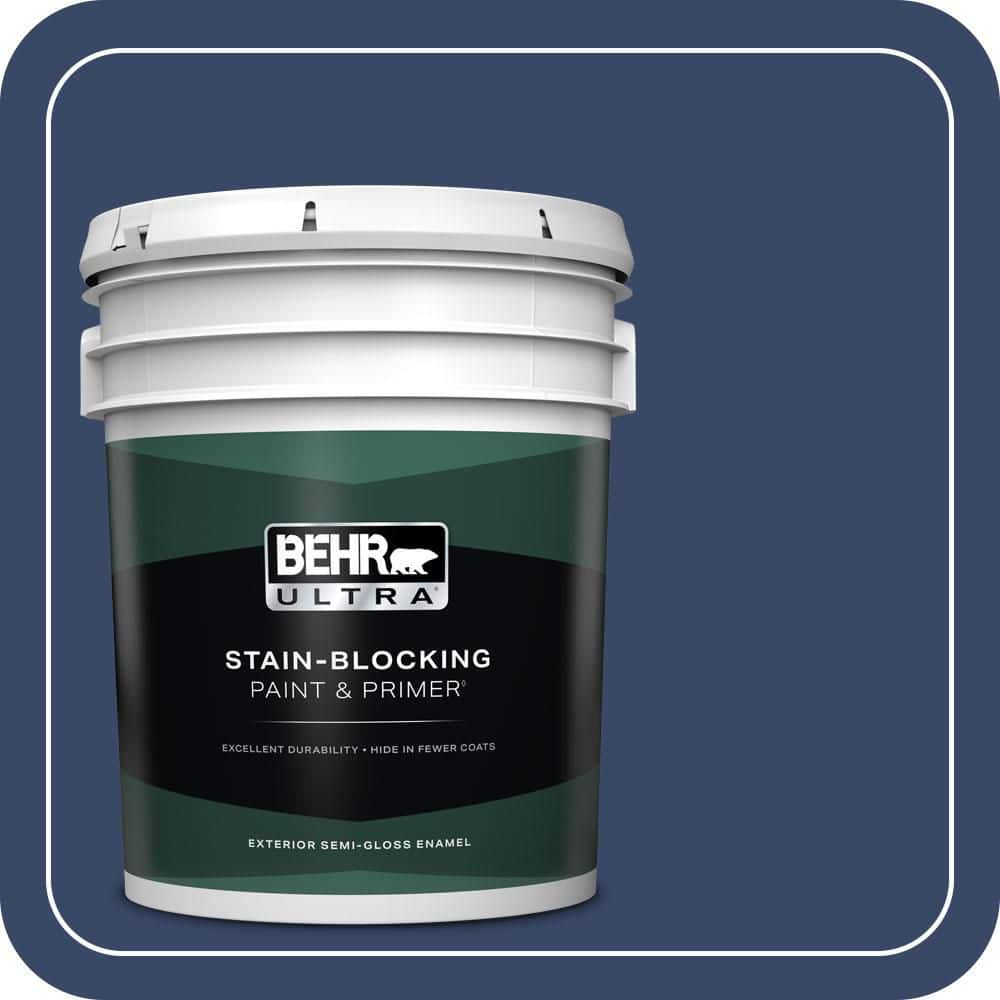 5 gal. #MQ5-14 Bon Nuit Semi-Gloss Enamel Exterior Paint & Primer price history on PriceWatchPro
