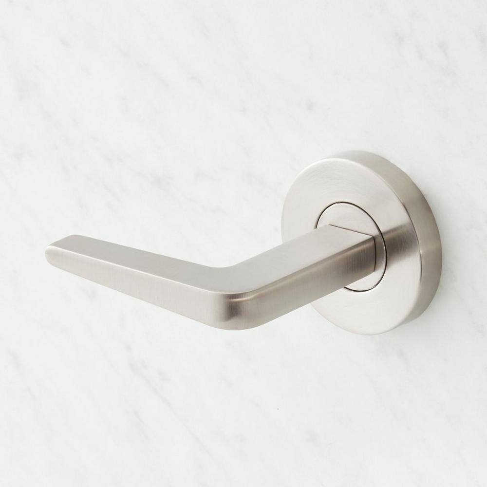 Brushed Gold Wall Mounted Modern Bathroom Faucet