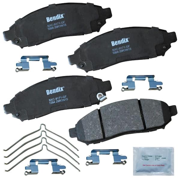 Bendix Premium Copper Free Disc Brake Pad Set 1995-1997 Honda Accord