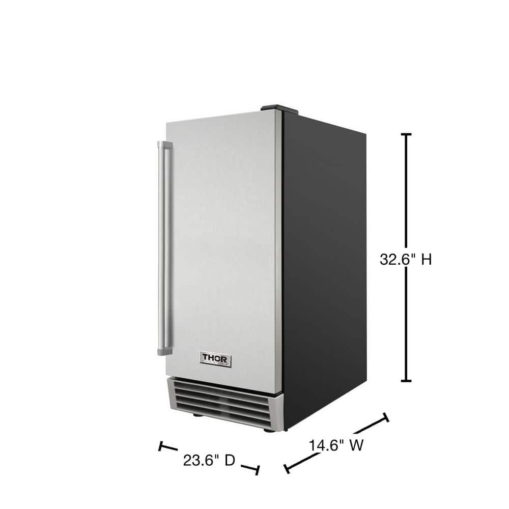 Thor Kitchen 15" Stainless Steel Built-In Ice Maker with Energy Star