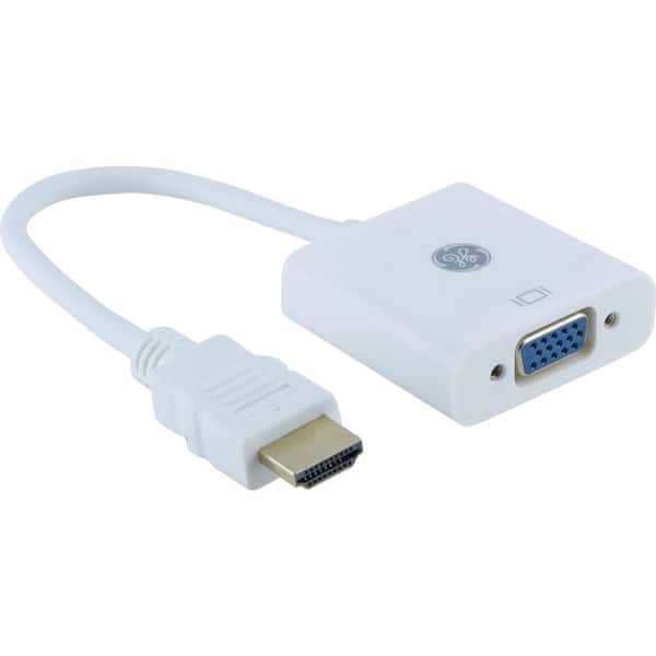GE 4K HDMI 2.0 to VGA Cable Adapter 33787 - The Home Depot