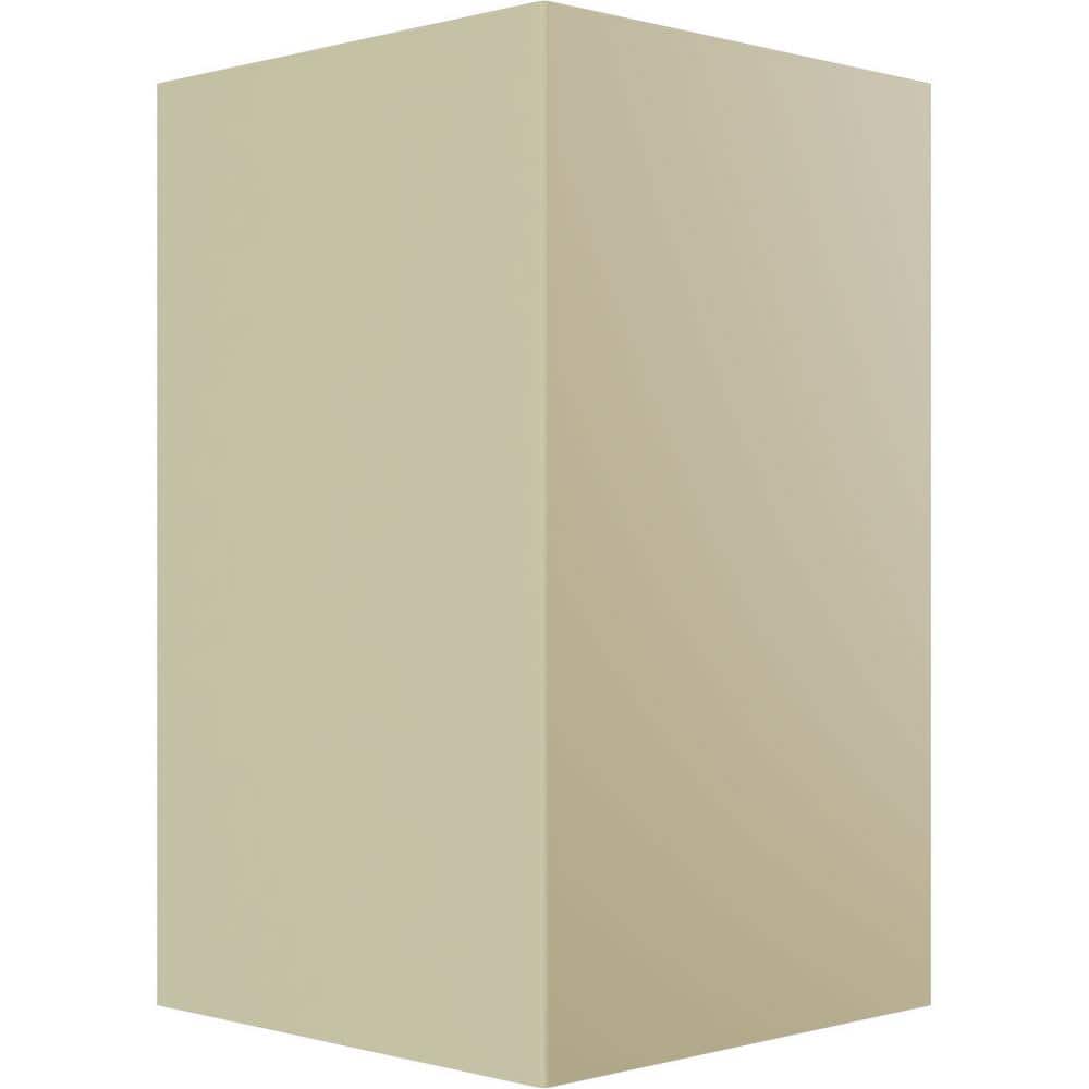 7 3/8"H x 4 3/8"P Polyurethane Baseboard Moulding Inside Corner