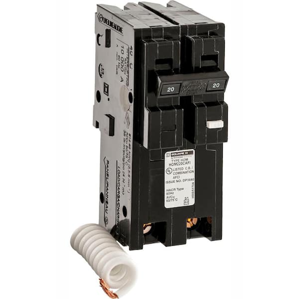 【SQUARELINE】Oa Square D Homeline 20 Amp 2-Pole Combination Arc Fault