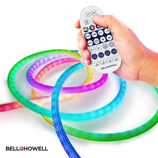 Bell + Howell 180-Light 12 ft. Indoor/Outdoor USB Plug-In