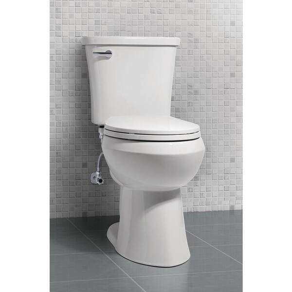 Teamson Kids One-piece 1.0/1.6 GPF Dual Flush Square Wall Hung Toilet Bowl  in White HD-US-WHT-1-02 - The Home Depot