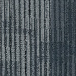 Jett Ties Loop 24 in. x 24 in. Carpet Tile (18 Tiles/Case)