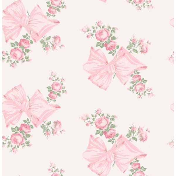 Rosa Beaux Pink Peel and Stick Wallpaper