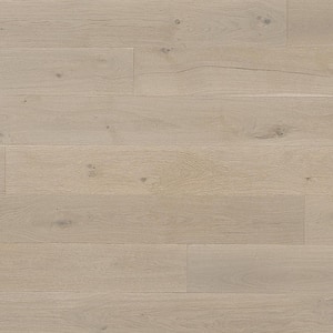 Portside XL Euro Oak 9/16 in.T x 8.66in.W Tongue and Groove Wire Brushed Engineered Hardwood Flooring(31.25 sq.ft./Case)
