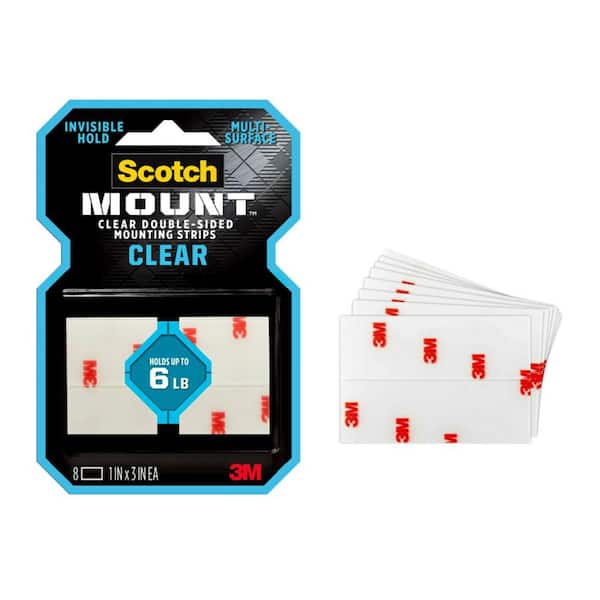 Scotch-Mount Extreme Double-Sided Mounting Tapes 3-Pack 1-in x 5-ft Double-Sided  Tape in the Double-Sided Mounting Tape department at