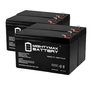12V 7Ah Battery Replaces Concealite 30201,30203,30204 - 4 Pack