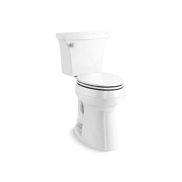 Highline Arc Extra Tall 12 in. Rough In 2-Piece 1.28 GFP Single Flush Elongated Toilet in White with Soft Close Seat