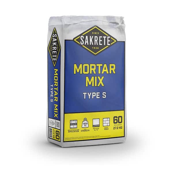 SAKRETE 60 lb. Type S Mortar Mix