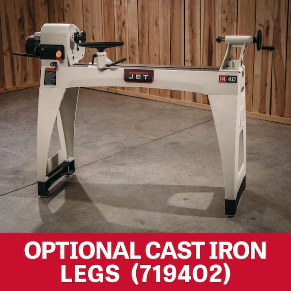 Jet JWL-1440VS 1 HP Benchtop Lathe 719400 - The Home Depot