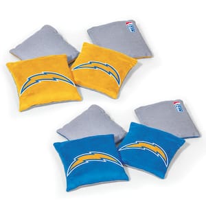 Los Angeles Chargers 16 oz. Dual-Sided Bean Bags (8-Pack)