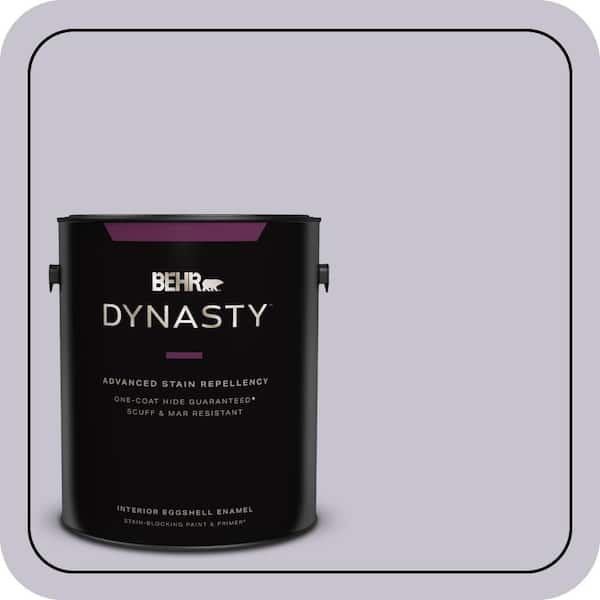 BEHR DYNASTY 1 gal. #N560-1 Posture and Pose Eggshell Enamel Interior Stain-Blocking Paint & Primer