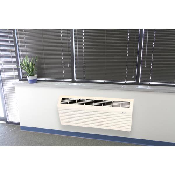 Amana PTAC 7100/12000/6500 BTU Air Conditioner u0026 Heat Pump - R32 -  w/Thermostat 208/230V 3.5kW - PTH073J35AXXX PTH073J35AXXX - The Home Depot