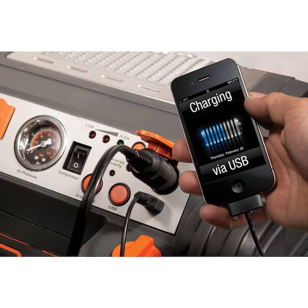 BLACK+DECKER PPRH5B Professional Portable Power Station with 120 PSI Air  Compressor for Sale in Vancouver, WA - OfferUp
