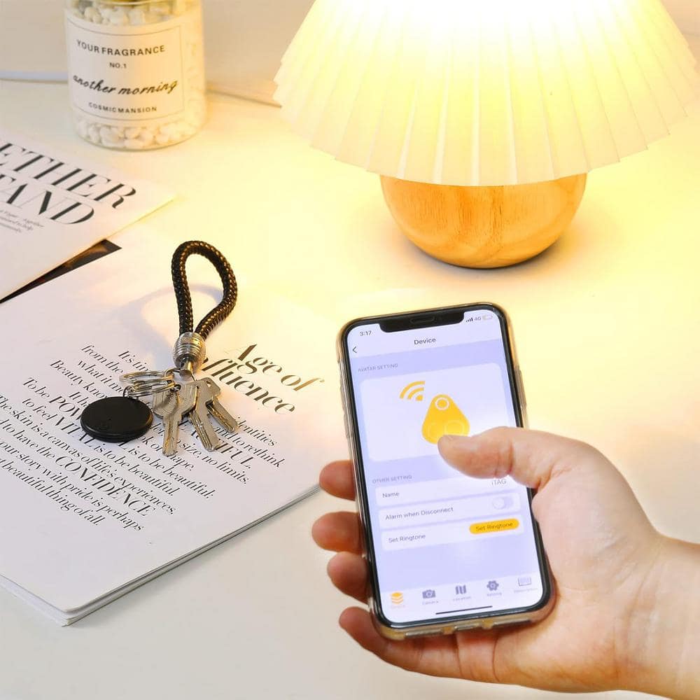 Portable GPS Tracking Mobile Tracking Smart Anti Loss Device Key Finder Locator GPS Smart Finders Tracker, 5-Packs - Thumbnail 2