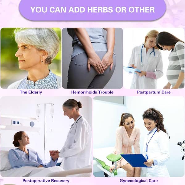 Sitz Bath For Toilet Seat Hemorrhoids Postpartum Care Tub