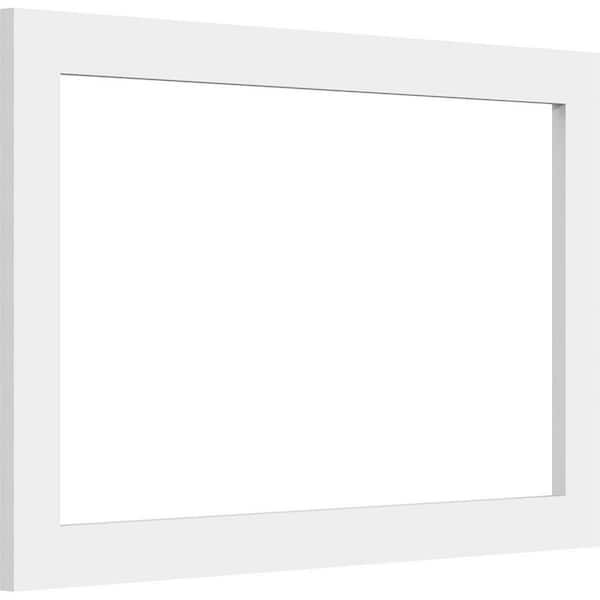 Ekena Millwork 22"W x 14"H x 3/8"P Prescott Decorative Wall Panel (Two-Piece)