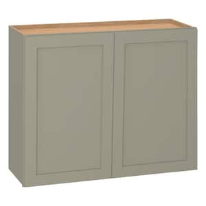 Westfield Dusk Gray Shaker Stock Assembled Wall Kitchen Cabinet (36 in. W x 12 in. D x 30 in. H)