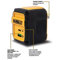 50-Watt 2-Port Worksite USB PD Charger