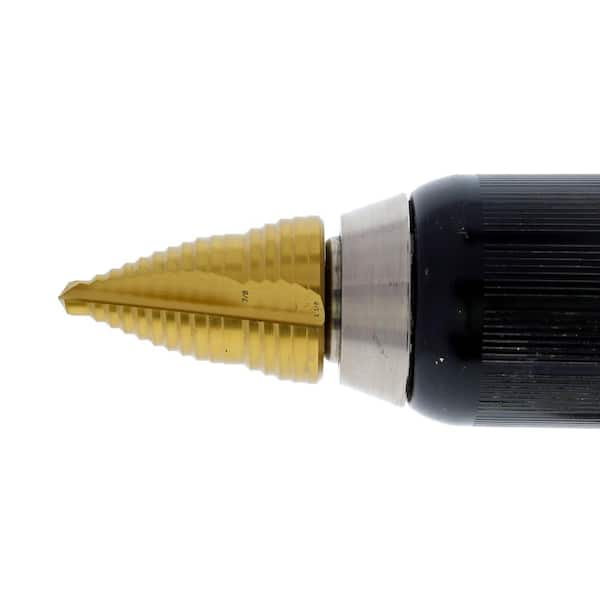 IDEAL Step Drill Bit, 1/4 in. - 1 1/8 in. 35-515 - The Home Depot