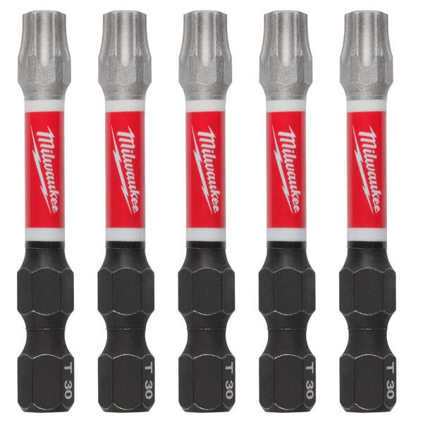 Milwaukee SHOCKWAVE Impact Duty 2 in. T30 Torx Alloy Steel Screw