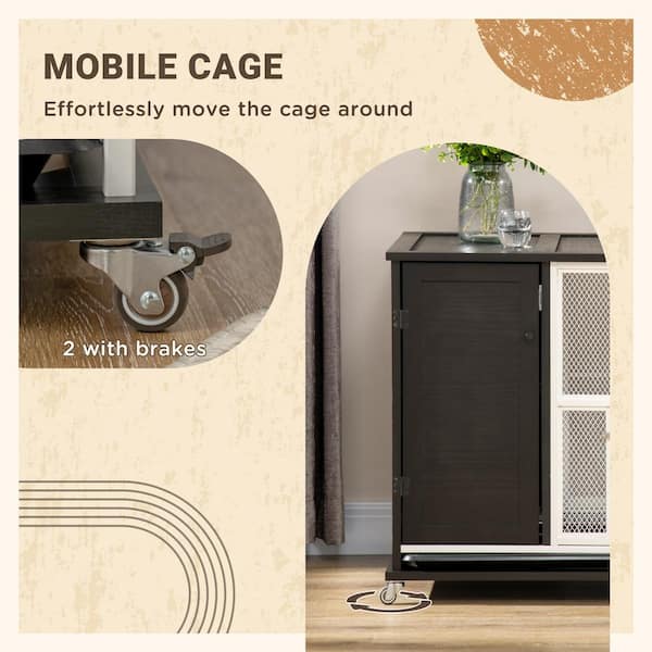 Rabbit cage hot sale table