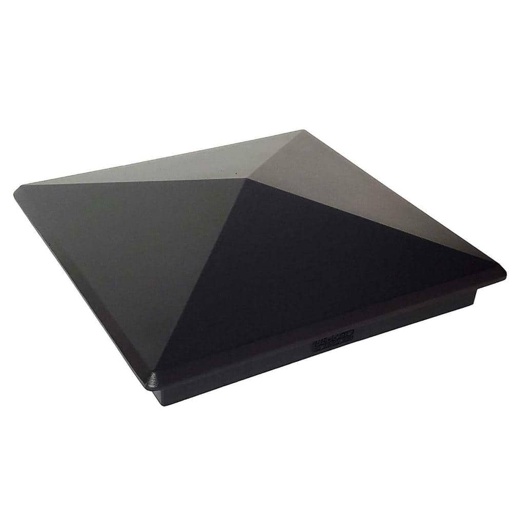 "7.5"" x 7.5"" Aluminum Pyramid Post Cap for True 7.5"" x 7.5"" Wood Posts – Heavy-Duty, Weather-Resistant - Black (1 Piece)" price history on PriceWatchPro