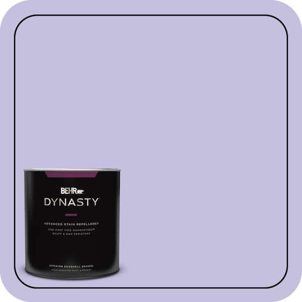 BEHR DYNASTY 1 qt. #630A-3 Weeping Wisteria Eggshell Enamel Interior Stain-Blocking Paint & Primer