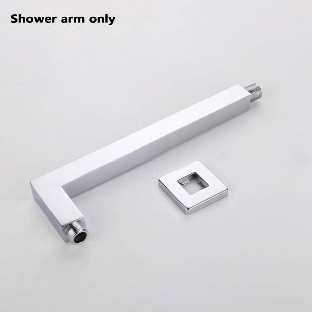 9'' Brushed Nickel Stainless Steel Wall Mount Shower Arm