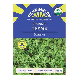 Organic Summer Thyme Herb Seeds