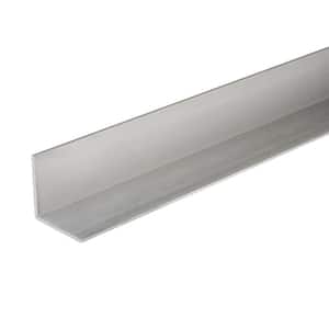96 in. x 1-1/2 in. x 1/8 in. Thick Aluminum Angle Bar