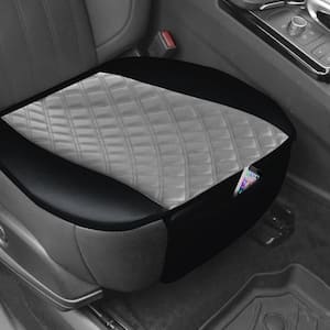 Faux Leather 21 in. x 21 in. x 1 in. Seat Cushion Pad with Front Pocket - Front Set