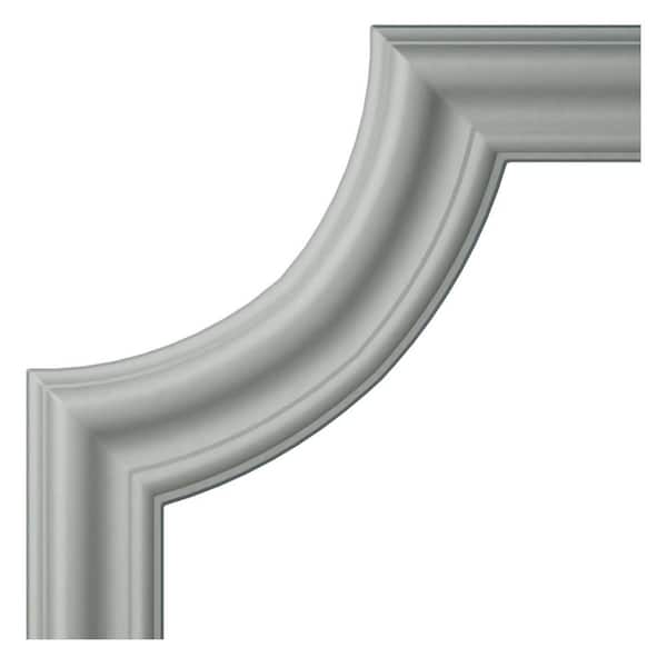 11.75 in. D x 11.75 in. W x 11.75 in. L Primed Polyurethane Panel Moulding