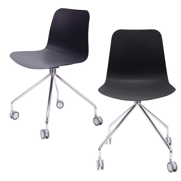 Molded plastic best sale office chair