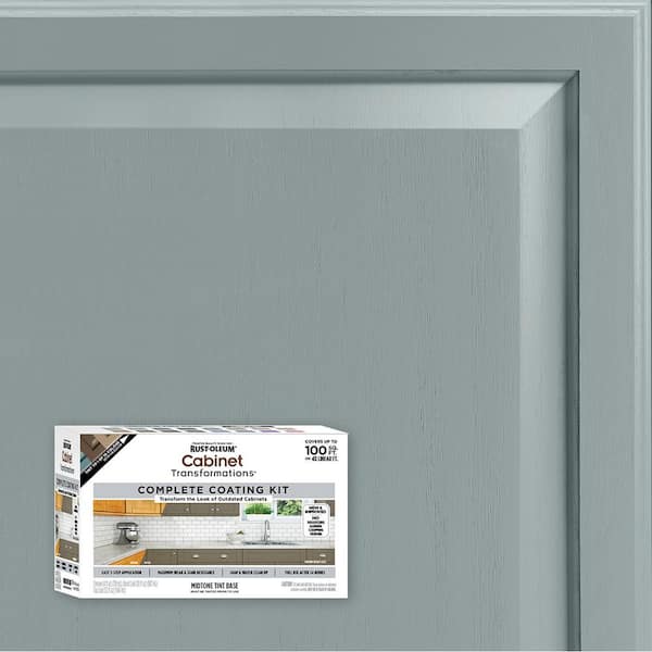 1 qt. Satin Seaside Interior Cabinet Paint Kit