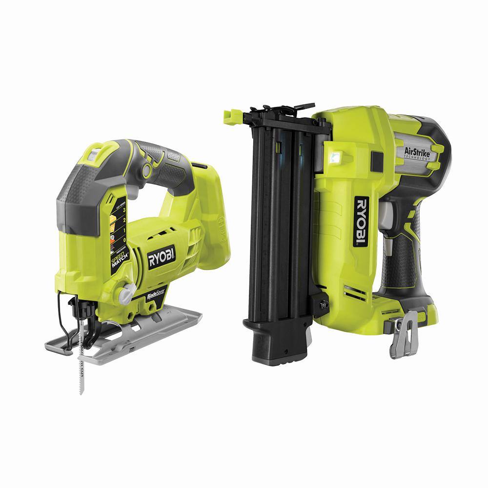 UPC 033287194100 product image for RYOBI ONE+ 18V AirStrike 18-Gauge Cordless Brad Nailer with ONE+ 18V Cordless Or | upcitemdb.com