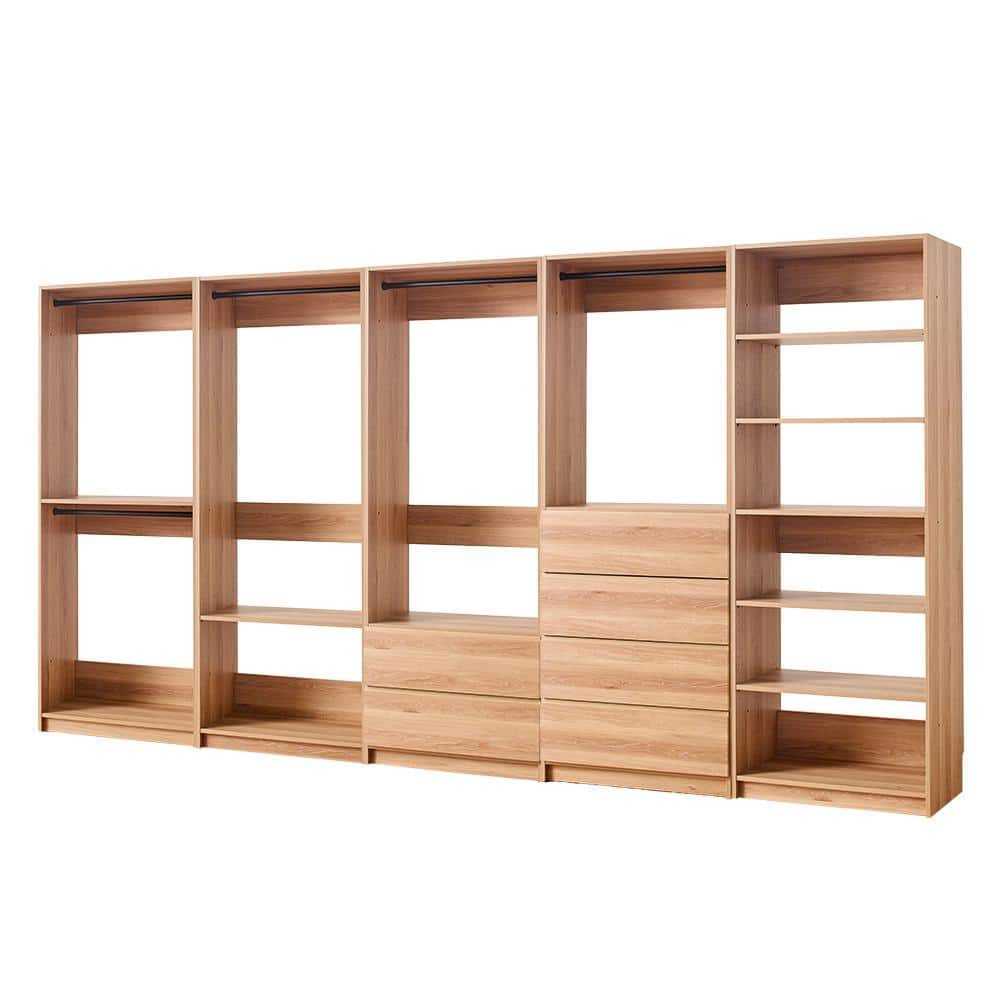 oak-klair-living-wood-closet- oak-klair-living-wood-closet-