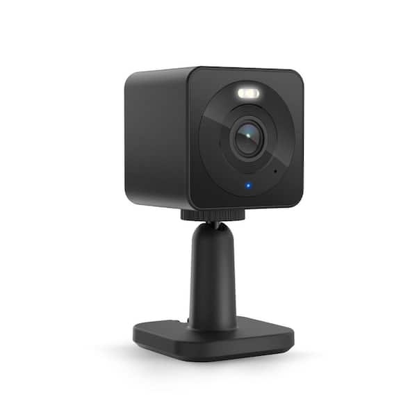 Cam OG, Wired Indoor/Outdoor 1080p HD Smart Home Security Camera with Built-In Spotlight, Black