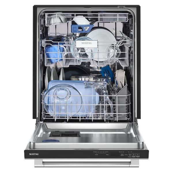24 in. Top Control Built-In Tall Tub Dishwasher in Fingerprint Resistant Stainless Steel with PowerBlast Cycle