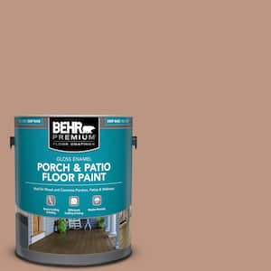 1 gal. #S190-4 Spiced Brandy Gloss Enamel Interior/Exterior Porch and Patio Floor Paint