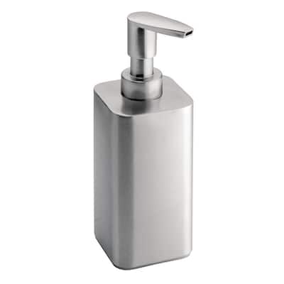 simplehuman Triple Wall-Mount Shampoo and Soap Dispenser in Brushed  Stainless Steel BT1029 - The Home Depot