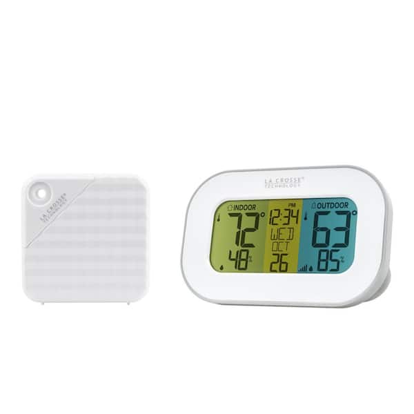 La Crosse Technology Wireless Temperature Station with Tri-Color LCD