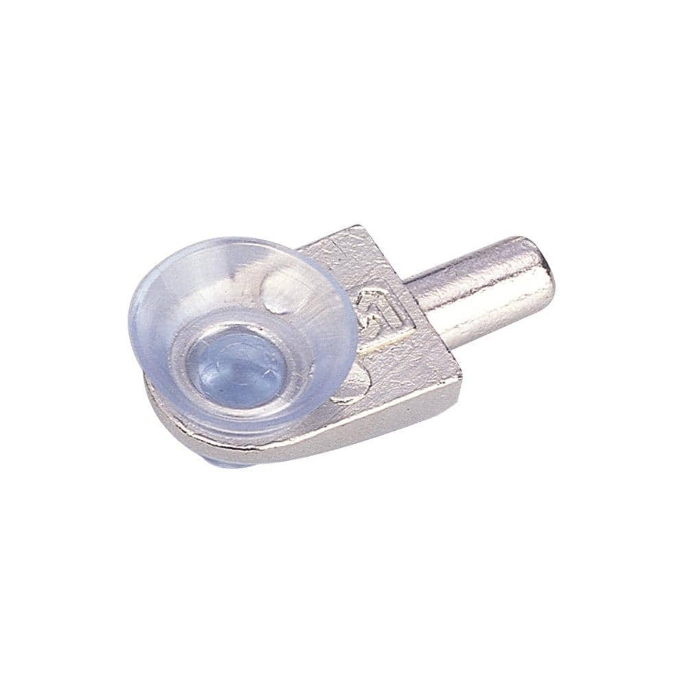 Glass Shelf Supports Plug in Steel Pegs Pins 5mm / Kitchen Shelf